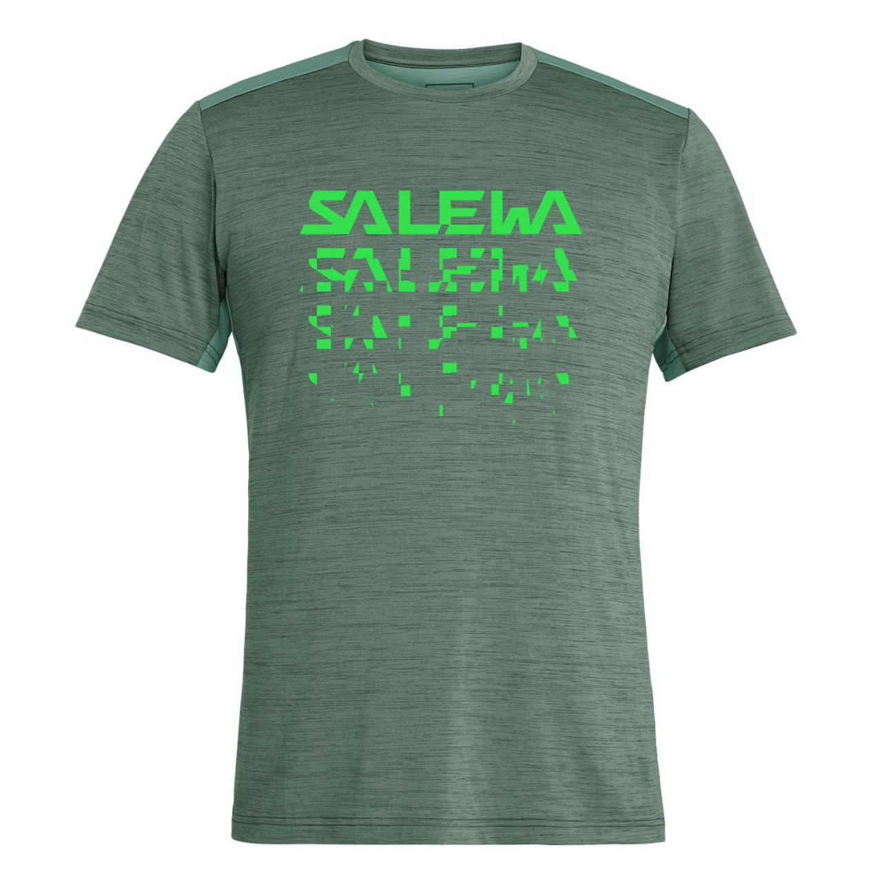 T-Shirts Salewa Puez Hybrid 2 Dry Homem Verdes 712SCNLIP